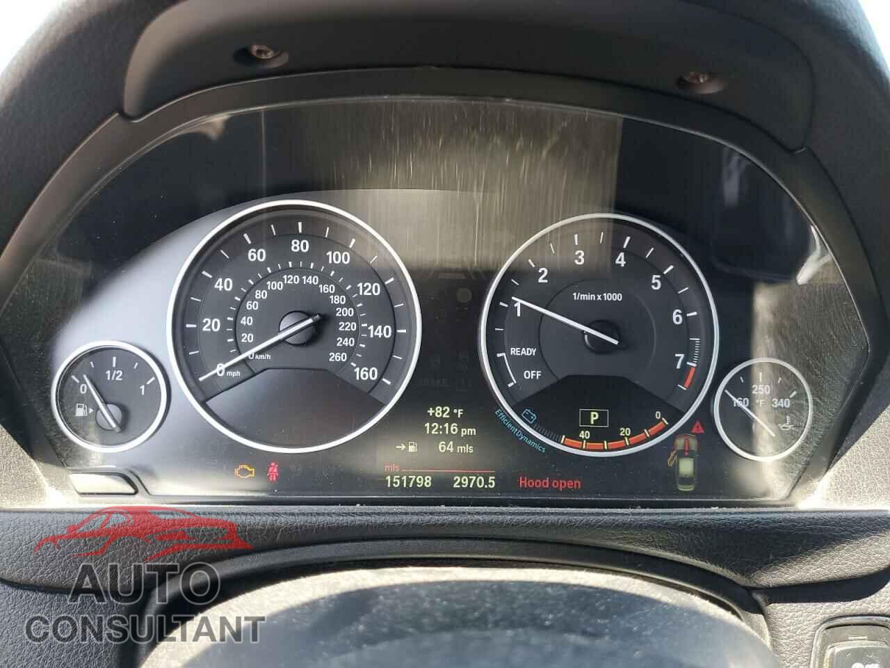 BMW 3 SERIES 2013 - WBA3B3C52DF542149