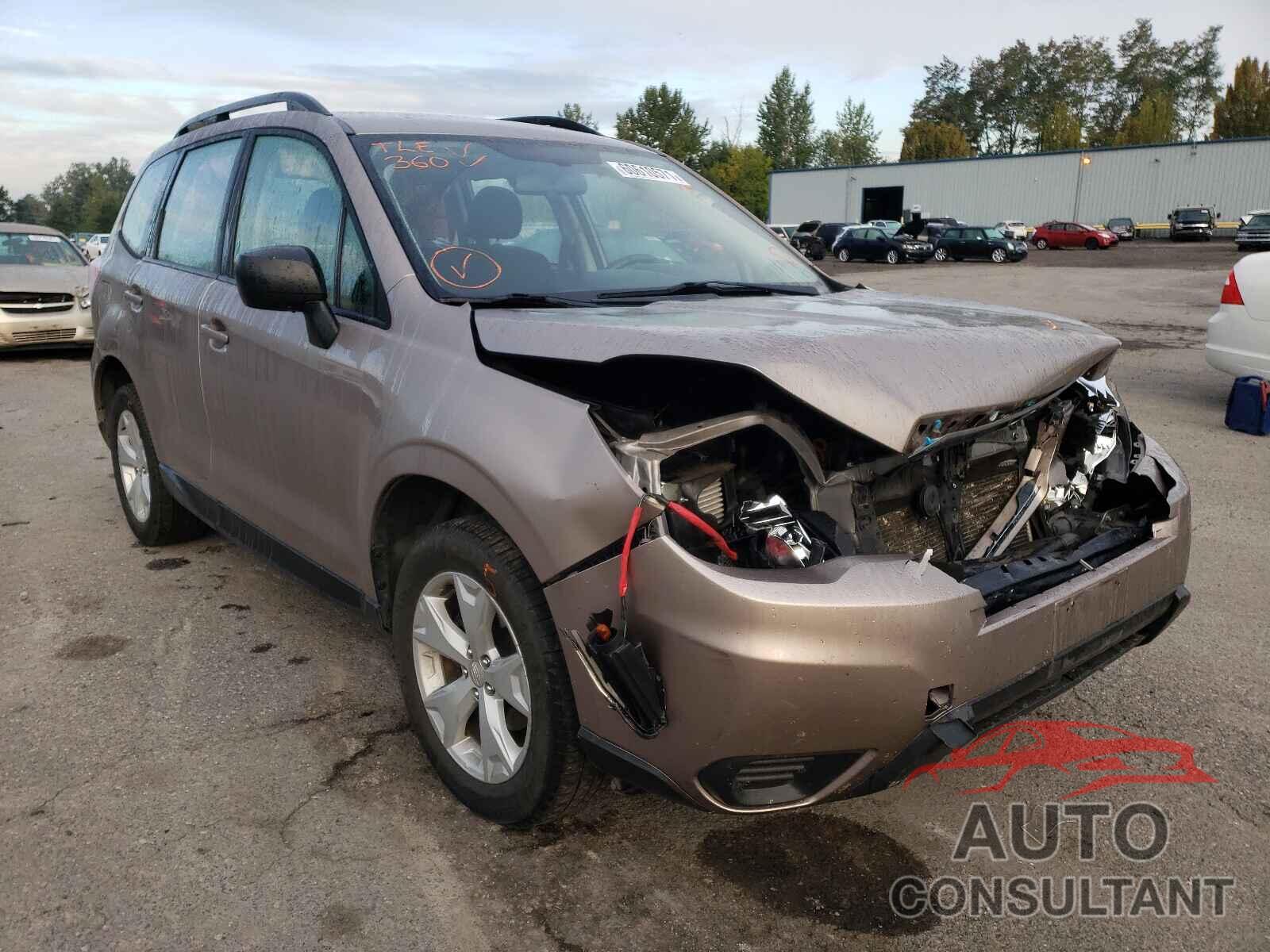 SUBARU FORESTER 2016 - JF2SJABC1GH420835