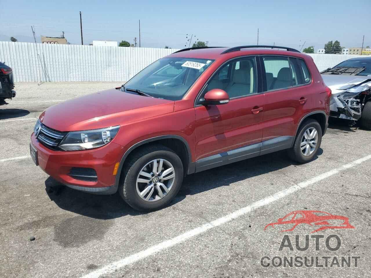VOLKSWAGEN TIGUAN 2016 - WVGAV7AX7GW084184