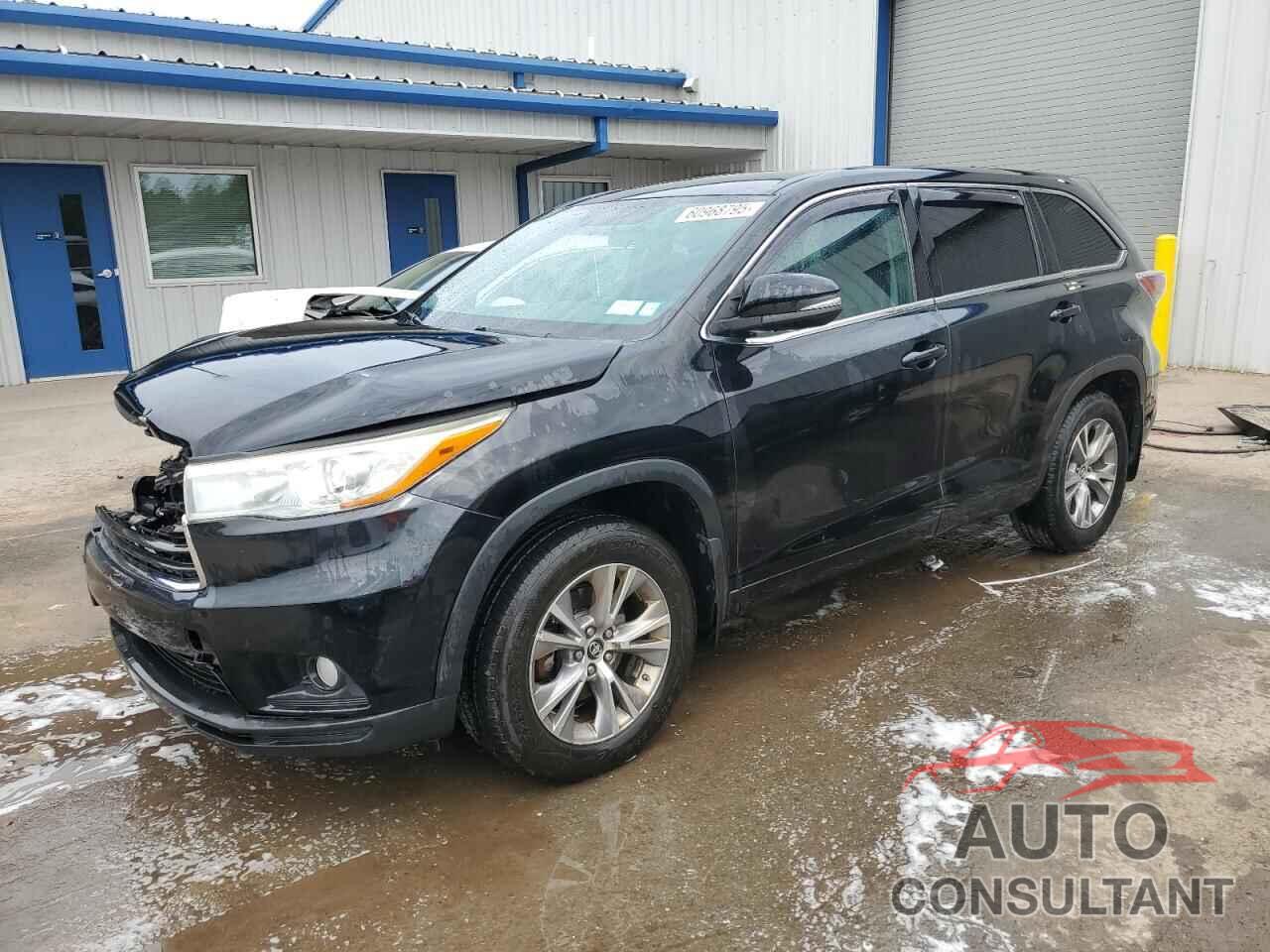 TOYOTA HIGHLANDER 2016 - 5TDBKRFH1GS284931