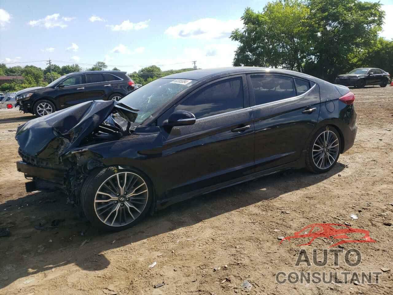 HYUNDAI ELANTRA 2018 - KMHD04LB7JU478041