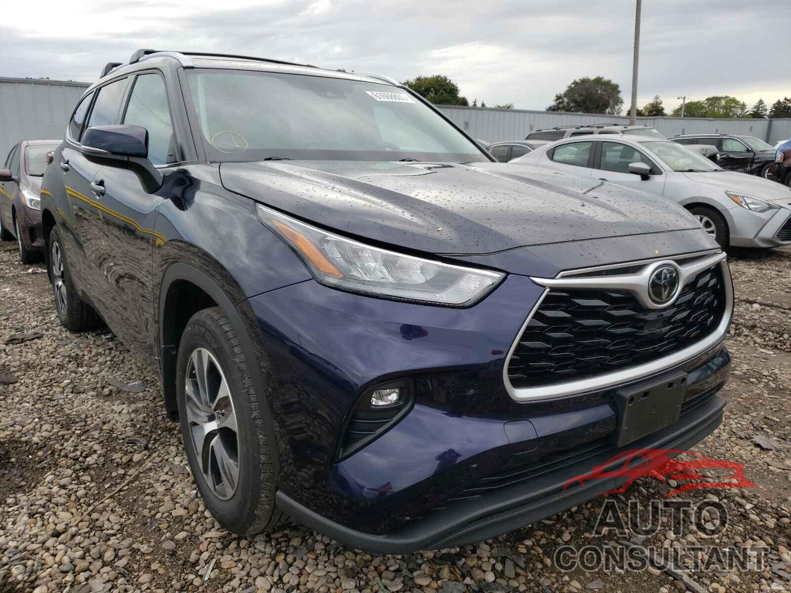 TOYOTA HIGHLANDER 2020 - 5TDHZRBH7LS027231