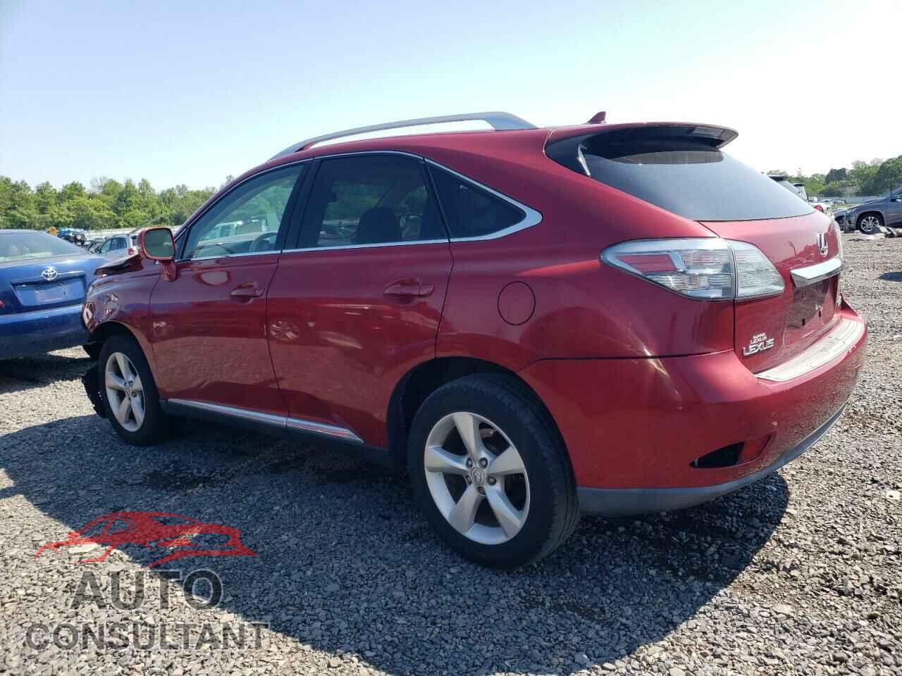 LEXUS RX350 2010 - 2T2BK1BA2AC023832