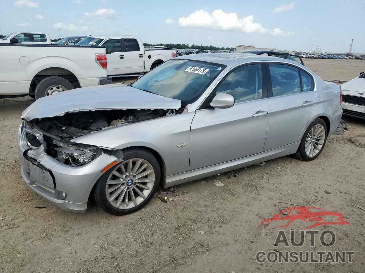 BMW 3 SERIES 2011 - WBAPN7C53BA950461