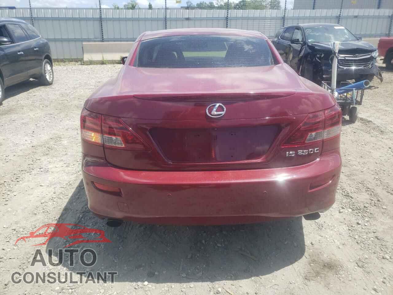 LEXUS IS 2011 - JTHFF2C25B2518970