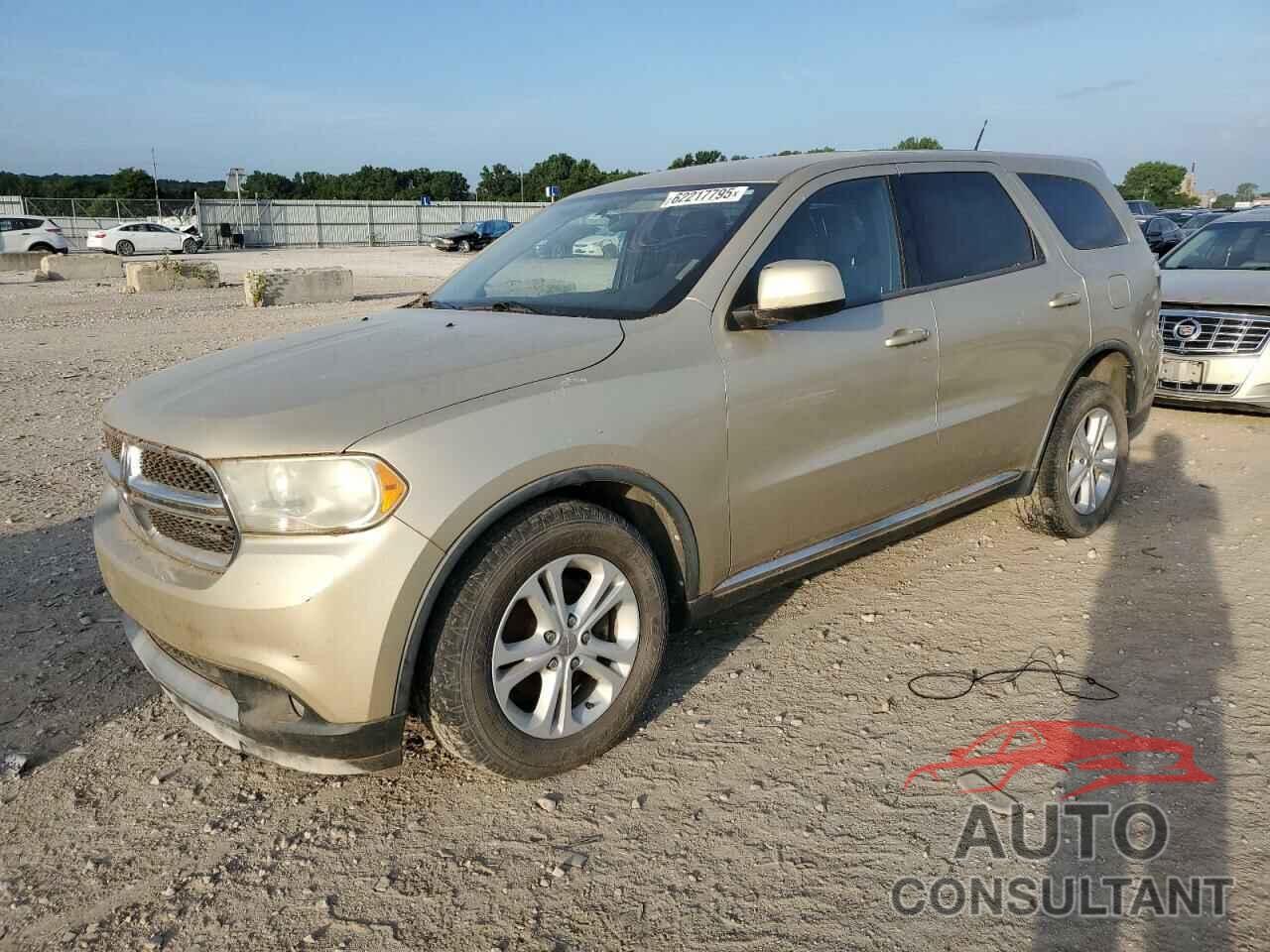 DODGE DURANGO 2011 - 1D4RE2GG0BC684771