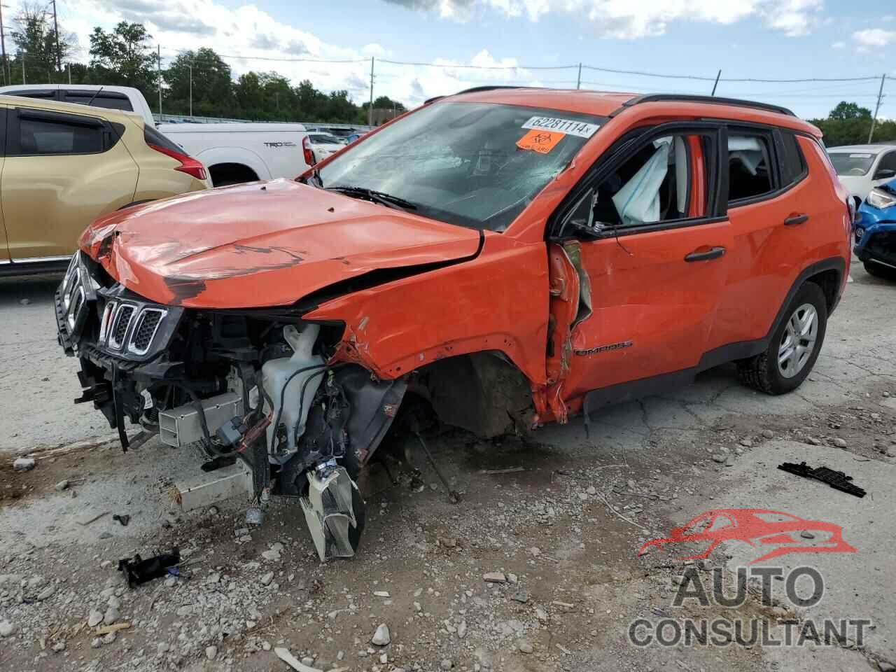 JEEP COMPASS 2018 - 3C4NJDAB6JT100909