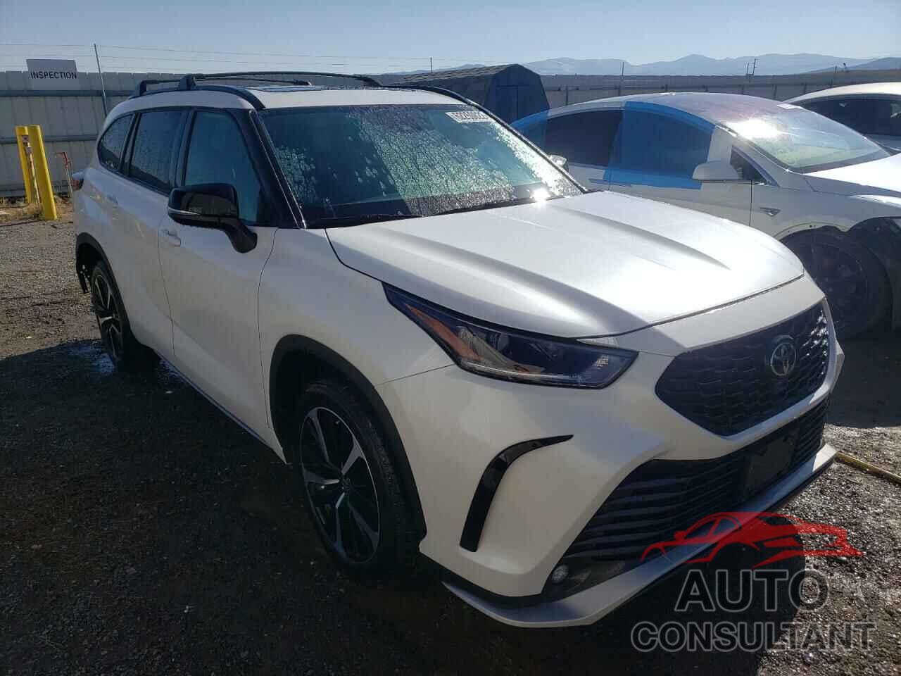 TOYOTA HIGHLANDER 2021 - 5TDLZRBH9MS112910