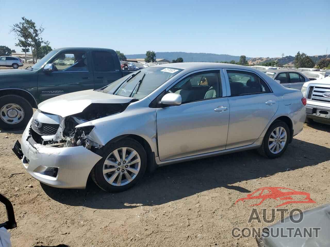 TOYOTA COROLLA 2009 - JTDBL40E99J028714