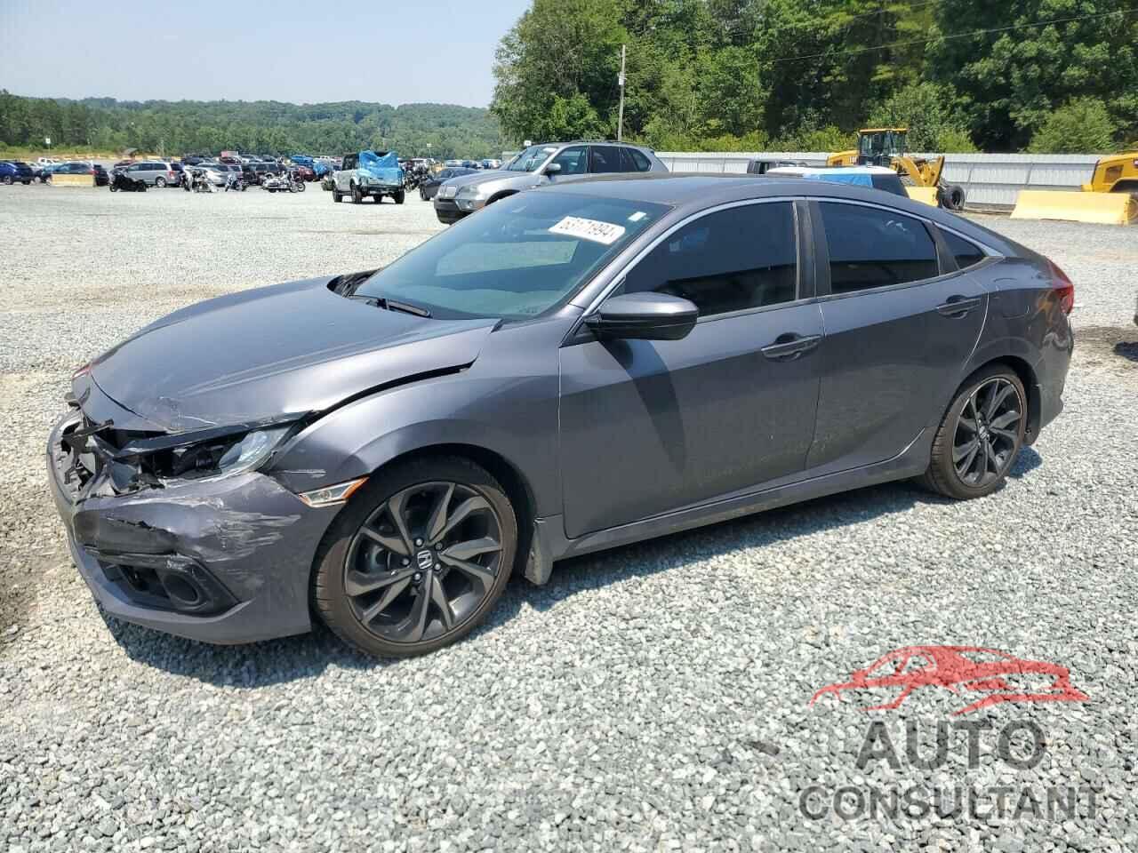 HONDA CIVIC 2019 - 2HGFC2F80KH598553