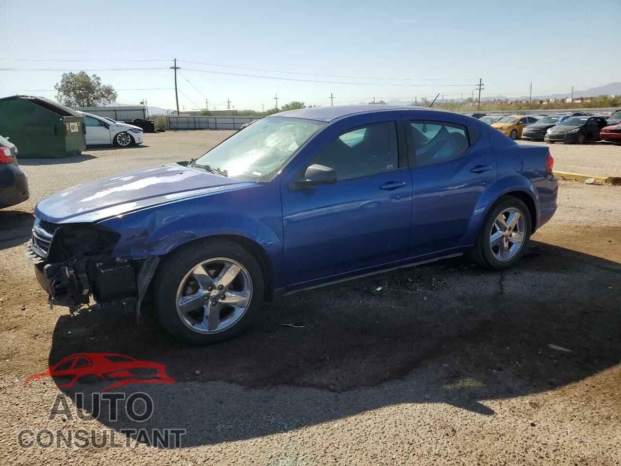 DODGE AVENGER 2012 - 1C3CDZAB2CN289903