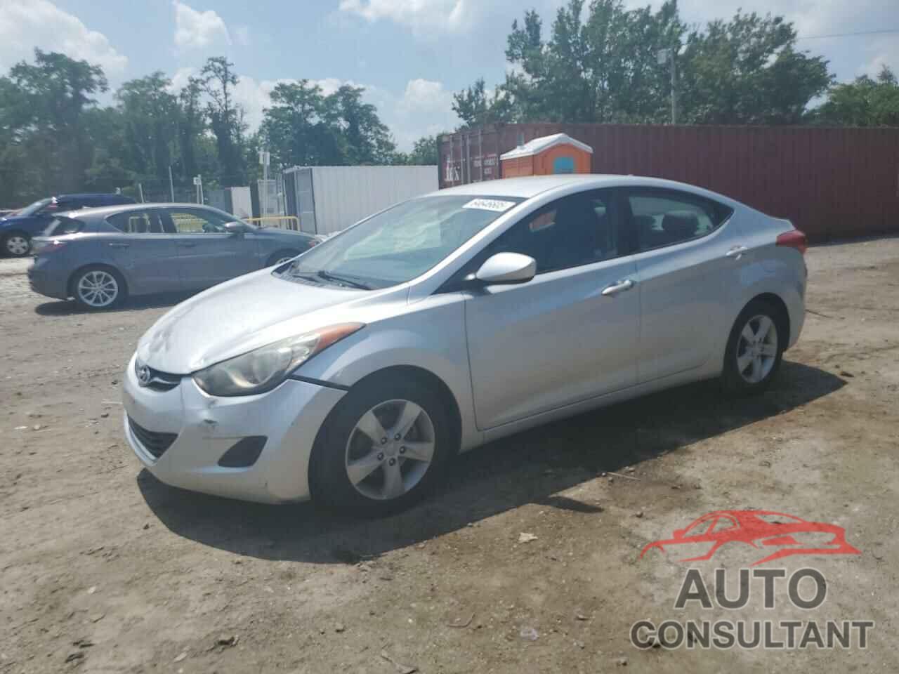 HYUNDAI ELANTRA 2011 - KMHDH4AE9BU149171