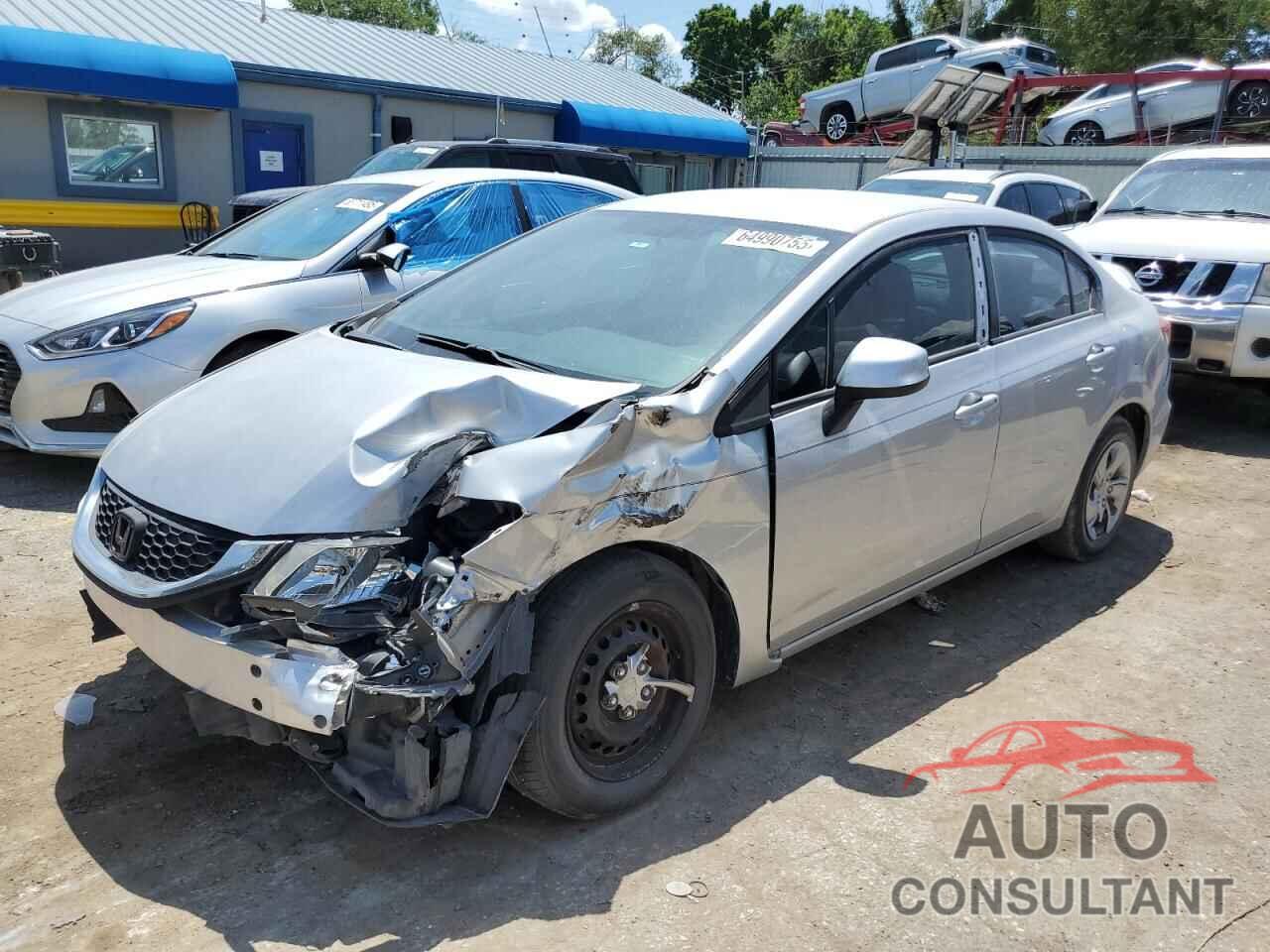 HONDA CIVIC 2013 - 2HGFB2F58DH581267