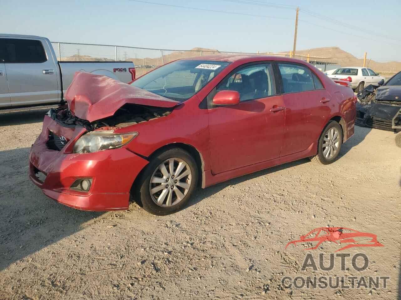 TOYOTA COROLLA 2010 - 2T1BU4EE9AC456496