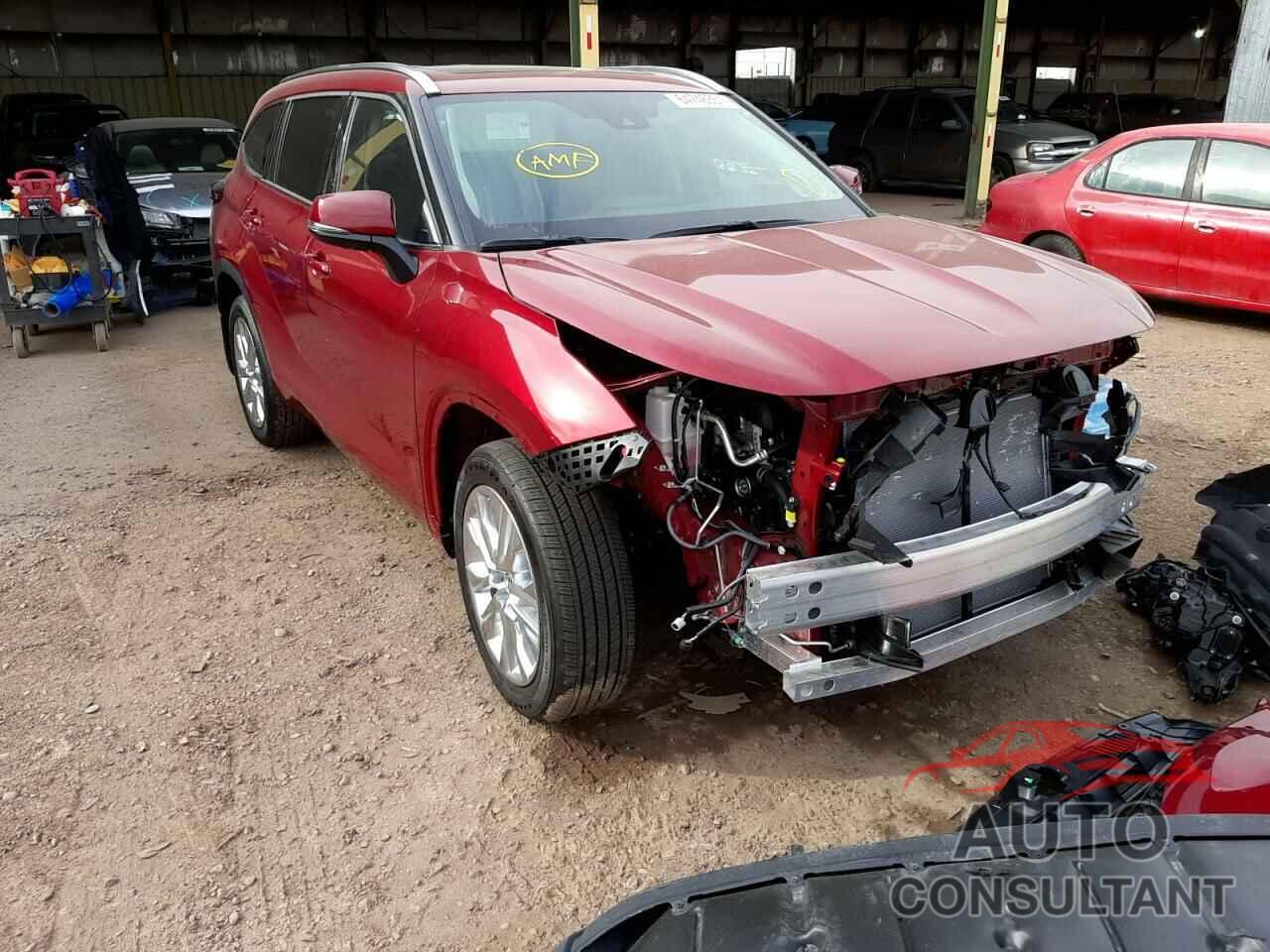 TOYOTA HIGHLANDER 2021 - 5TDDZRBH1MS559137