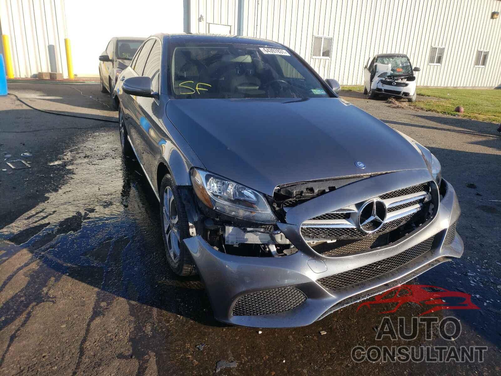 MERCEDES-BENZ C-CLASS 2017 - 55SWF4KB4HU215200