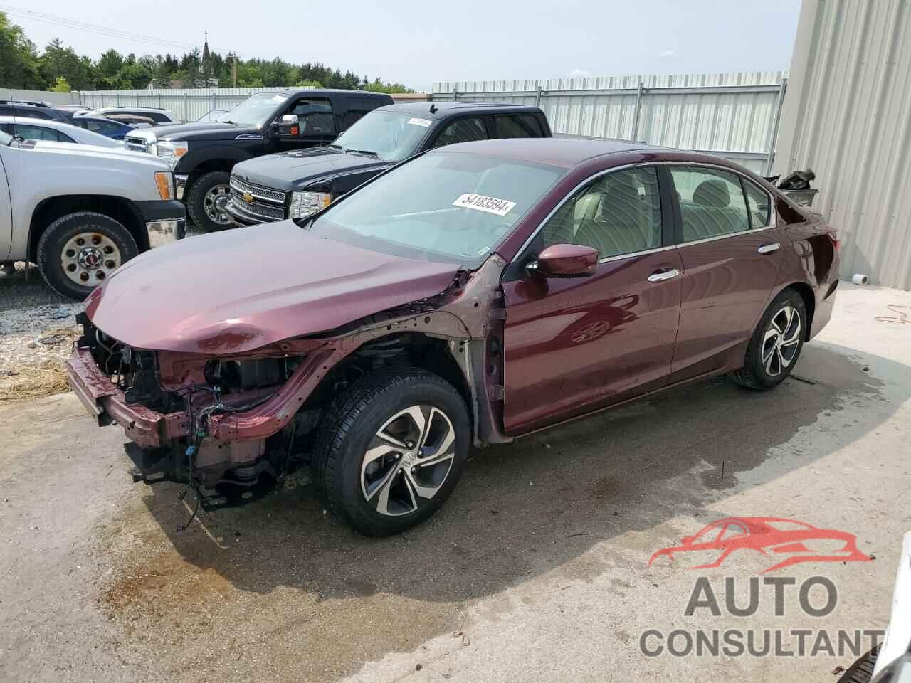 HONDA ACCORD 2016 - 1HGCR2F32GA197355