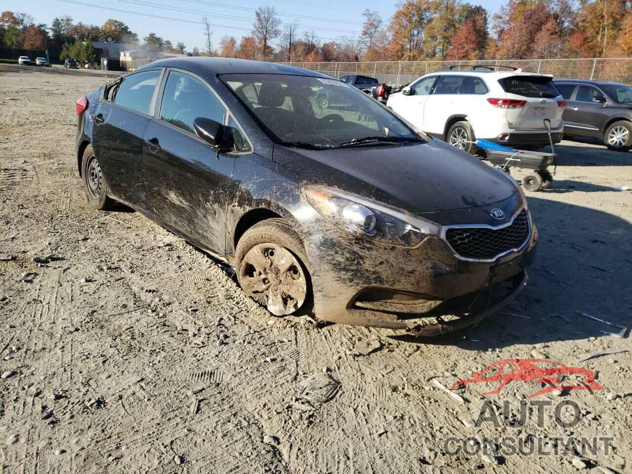 KIA FORTE 2016 - KNAFK4A64G5540475