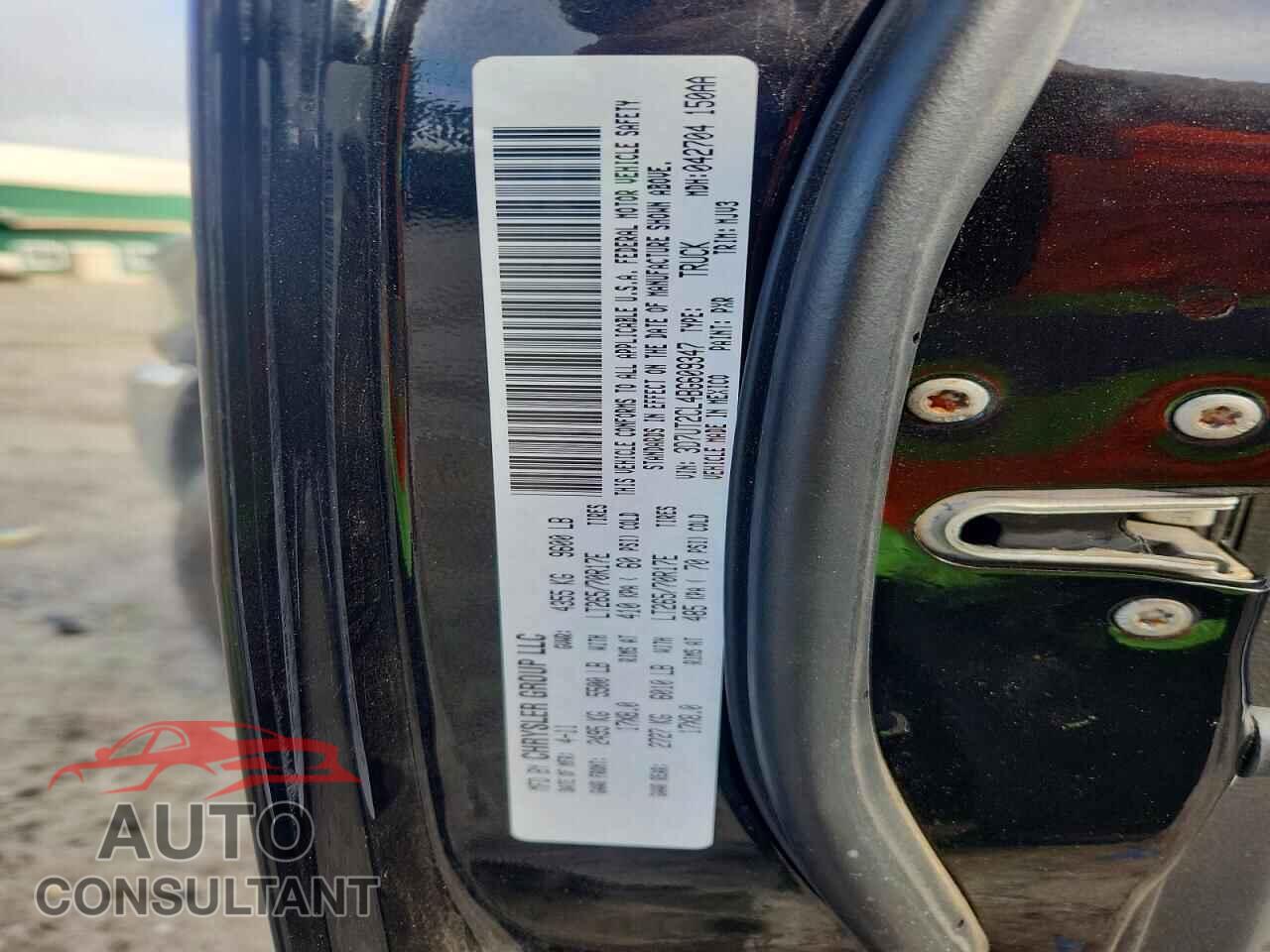 DODGE RAM 2500 2011 - 3D7UT2CL4BG609347
