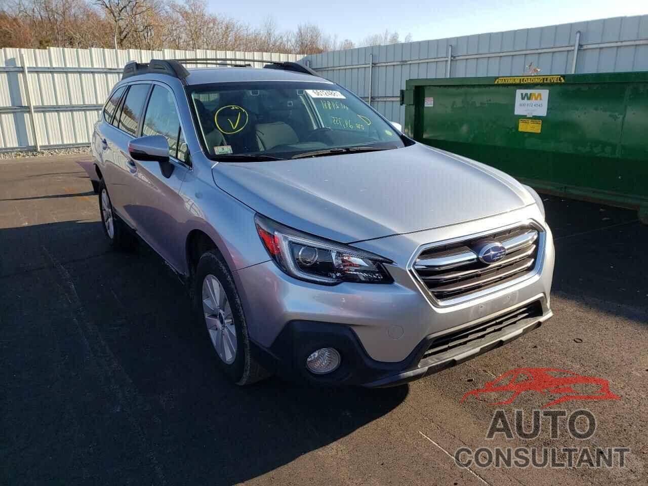 SUBARU OUTBACK 2018 - 4S4BSAFC9J3266333