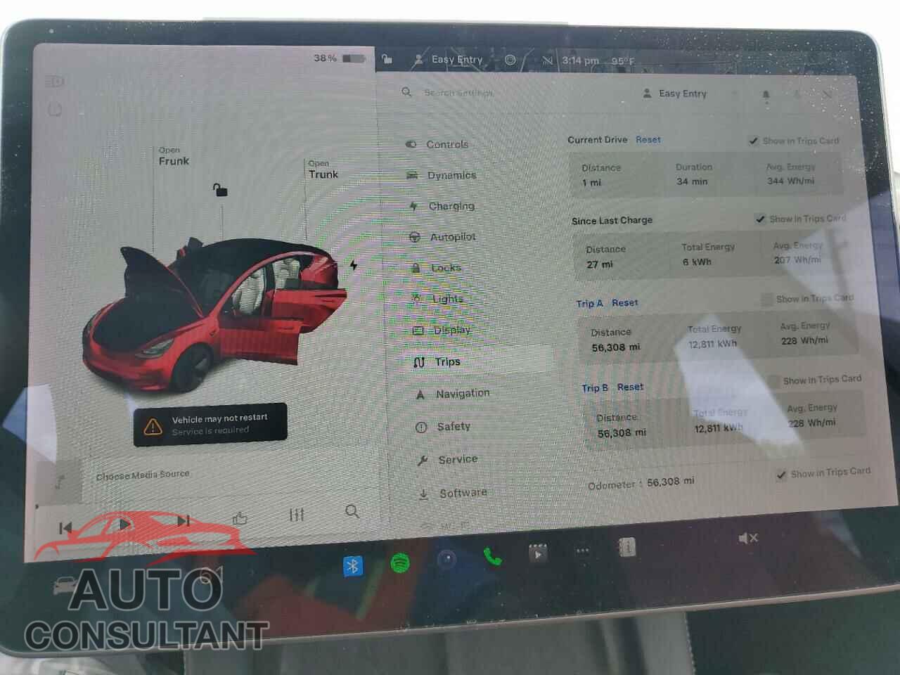 TESLA MODEL 3 2021 - 5YJ3E1EA5MF092087