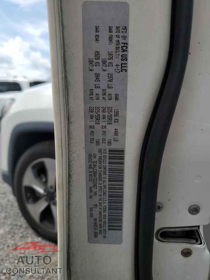 JEEP COMPASS 2017 - 3C4NJCBB4HT632467