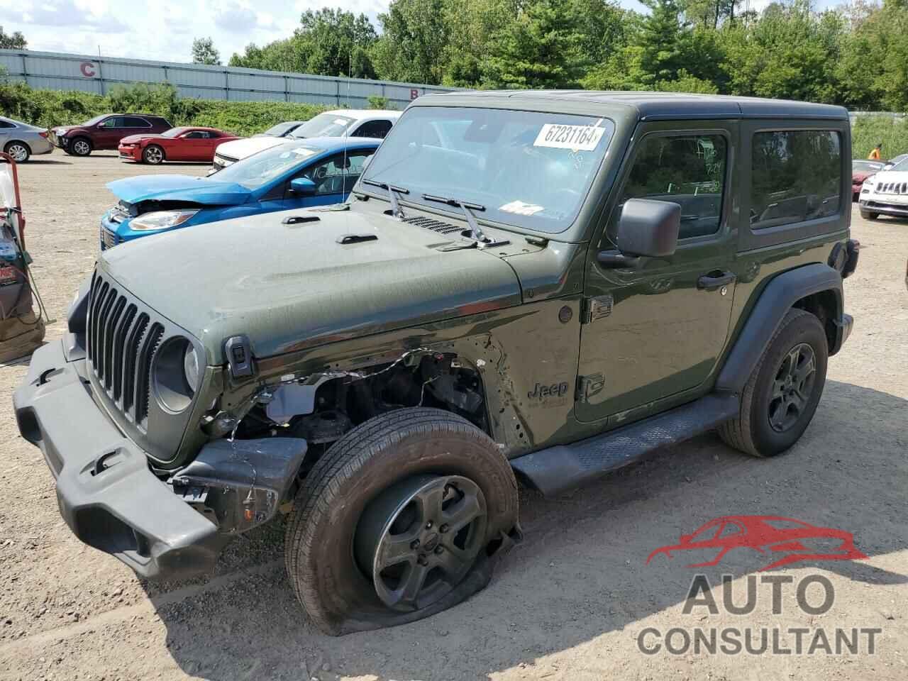 JEEP WRANGLER 2021 - 1C4GJXAG2MW853809