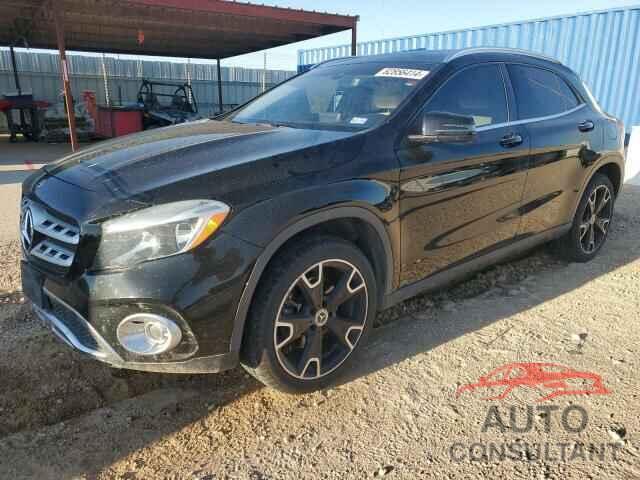 MERCEDES-BENZ GLA-CLASS 2019 - WDCTG4EB2KU018323