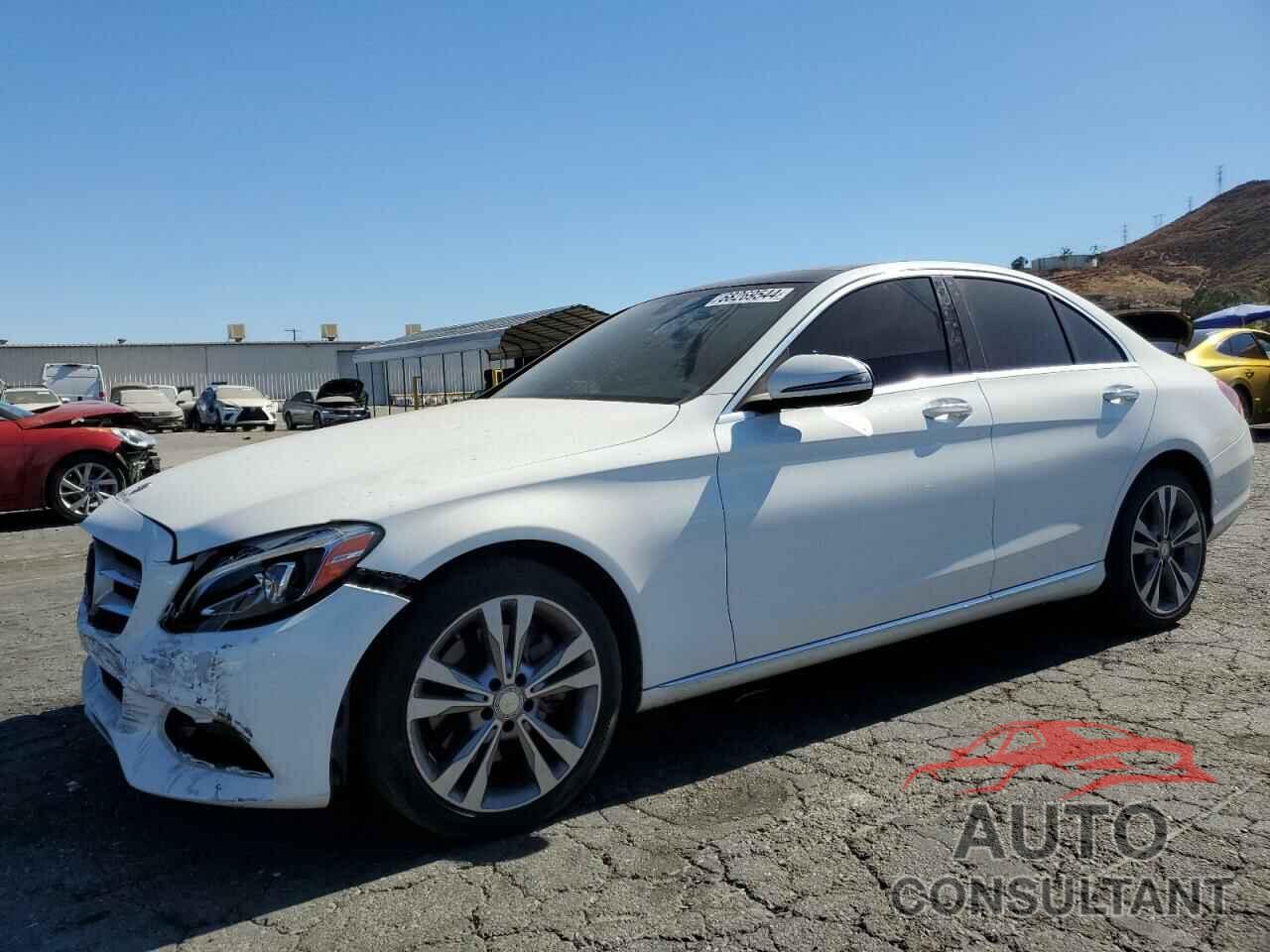 MERCEDES-BENZ C-CLASS 2017 - 55SWF4KB2HU184500