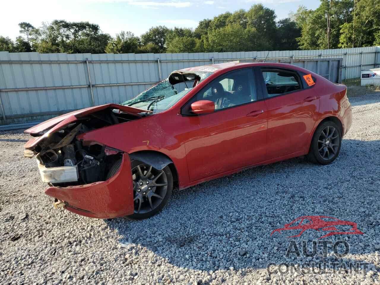 DODGE DART 2015 - 1C3CDFBB8FD403250