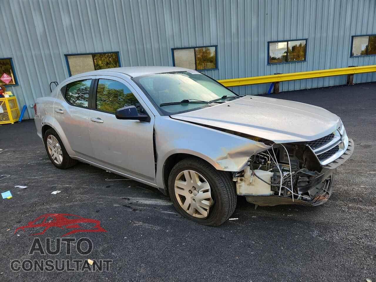 DODGE AVENGER 2012 - 1C3CDZAB9CN179544
