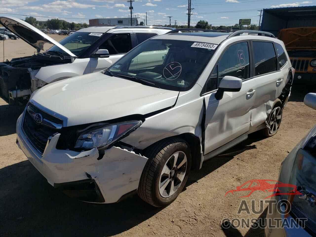 SUBARU FORESTER 2017 - JF2SJAEC7HH448720
