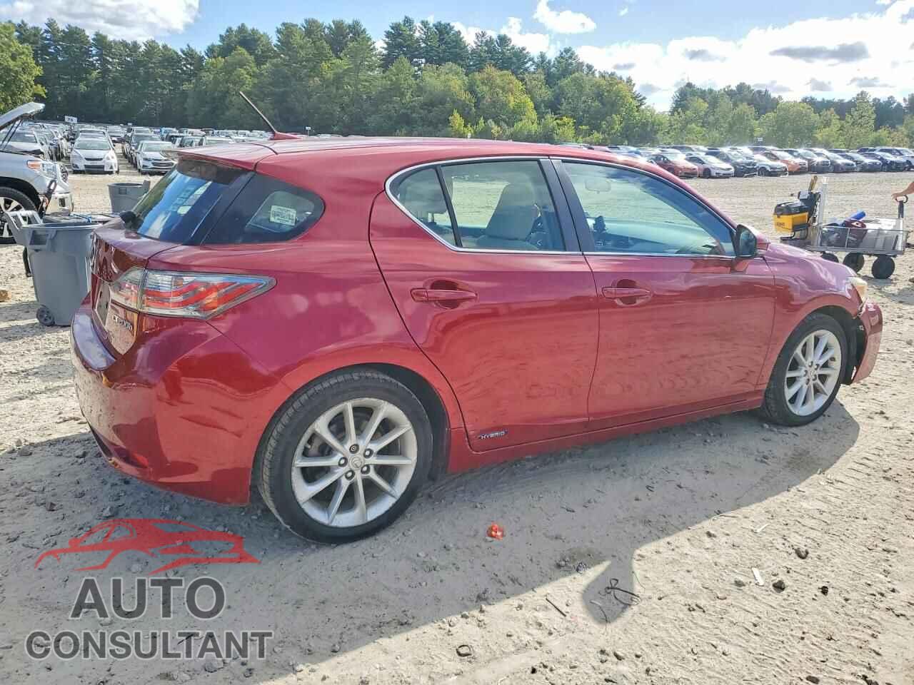 LEXUS CT 200 2011 - JTHKD5BH8B2030155
