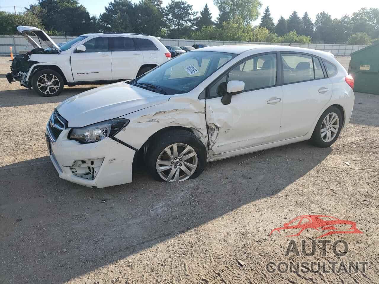SUBARU IMPREZA 2015 - JF1GPAC65F8277288