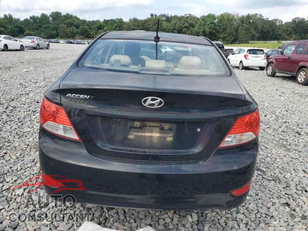 HYUNDAI ACCENT 2013 - KMHCU4AE9DU277159