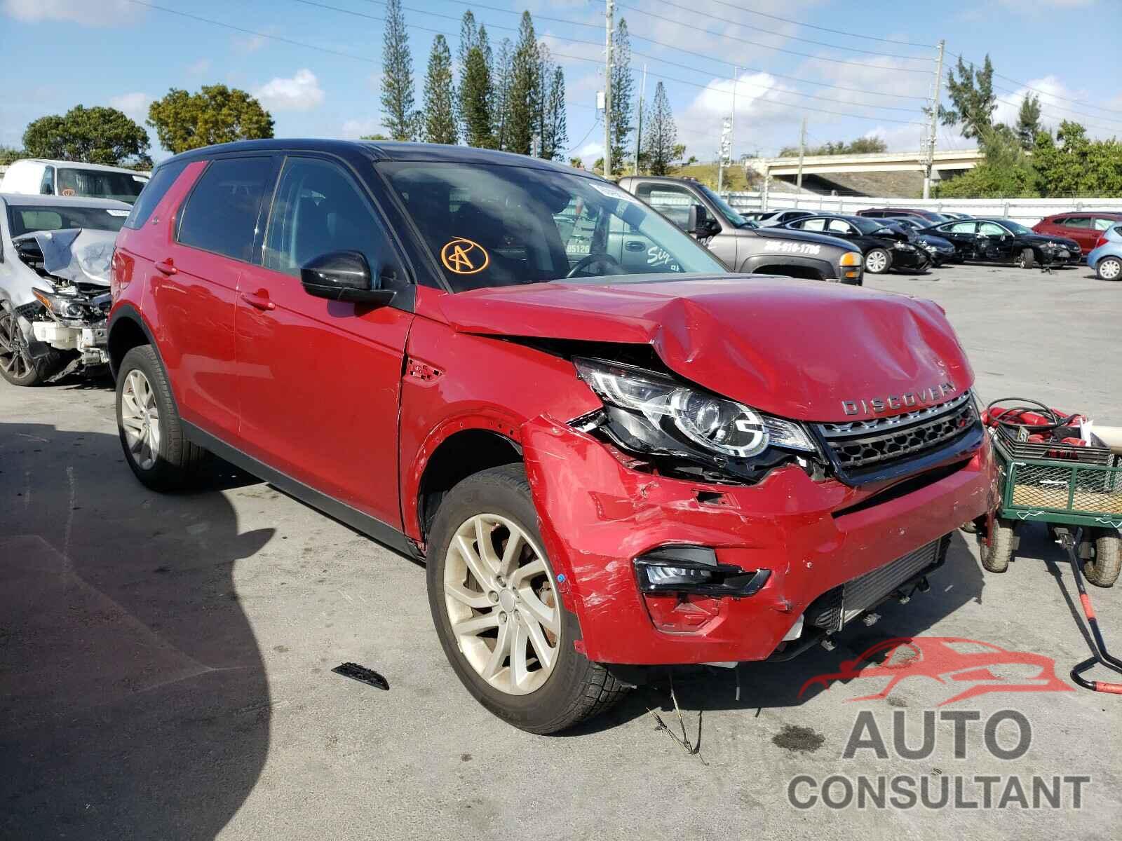 LAND ROVER DISCOVERY 2016 - SALCR2BG9GH582483