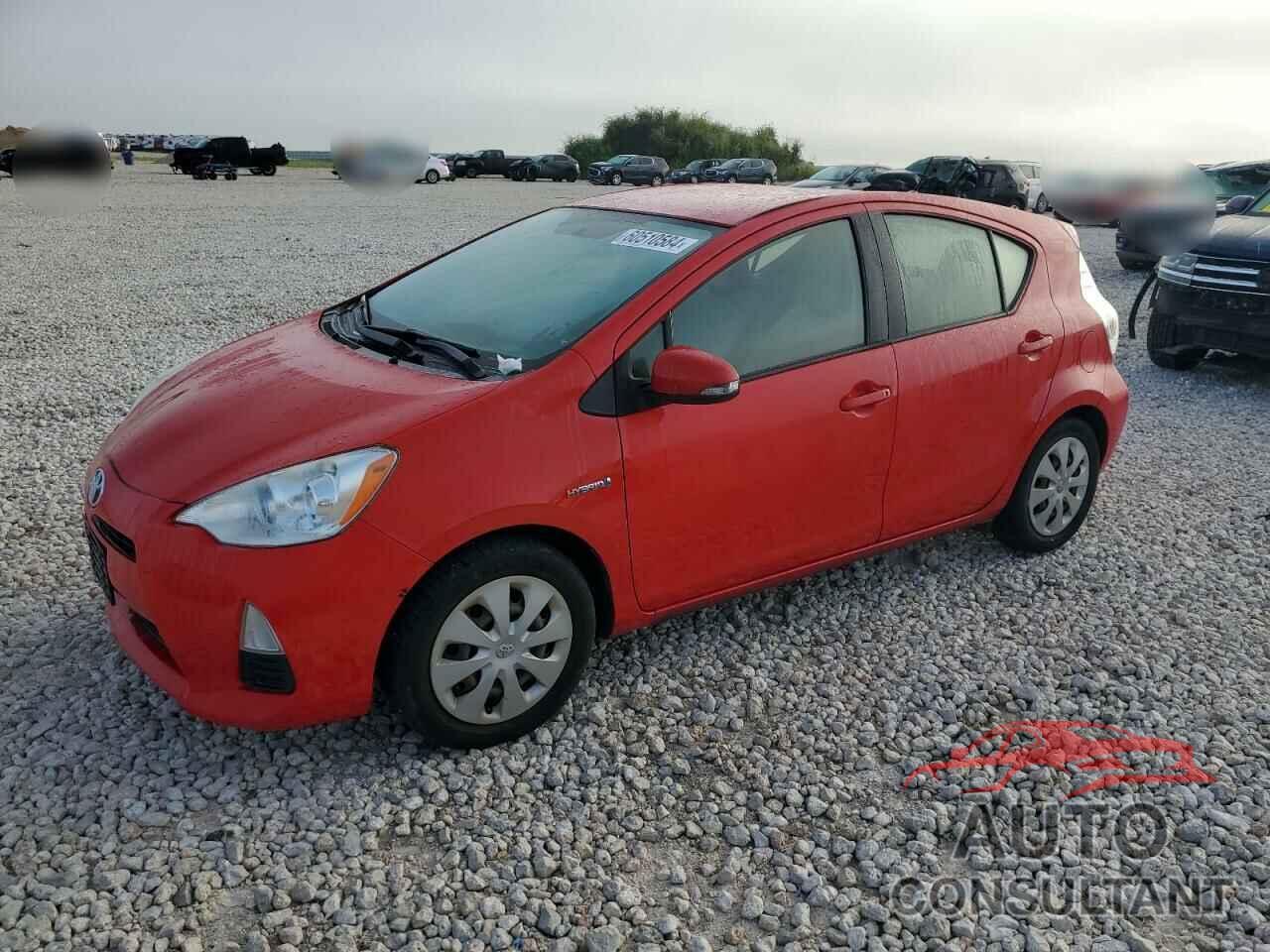 TOYOTA PRIUS 2013 - JTDKDTB38D1538726