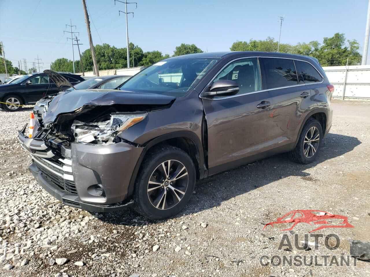 TOYOTA HIGHLANDER 2019 - 5TDZARFH9KS044214