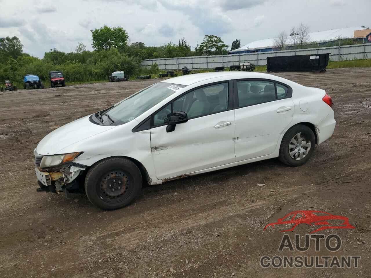 HONDA CIVIC 2012 - 2HGFB2F51CH301736
