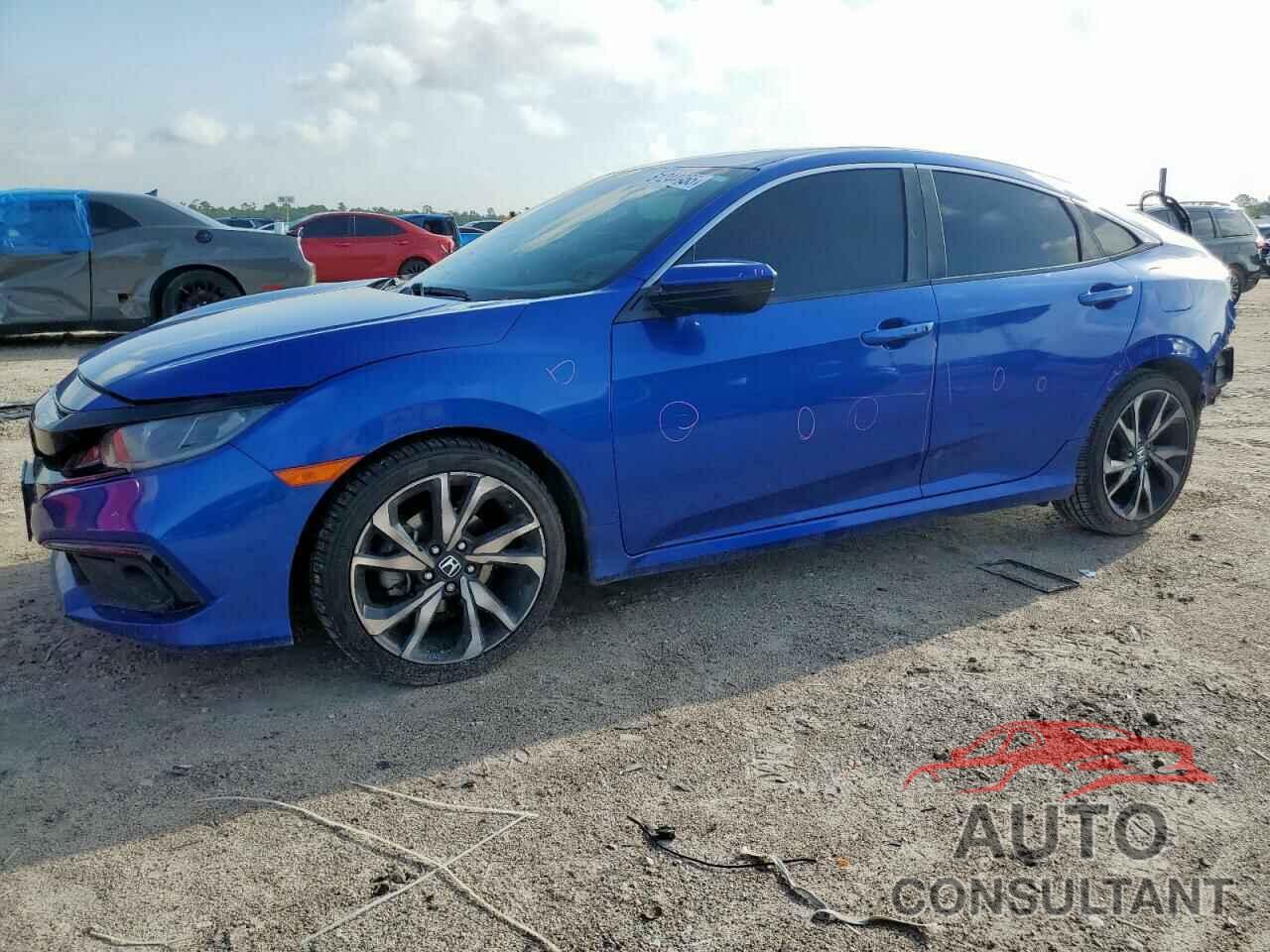HONDA CIVIC 2019 - 2HGFC2F86KH532931
