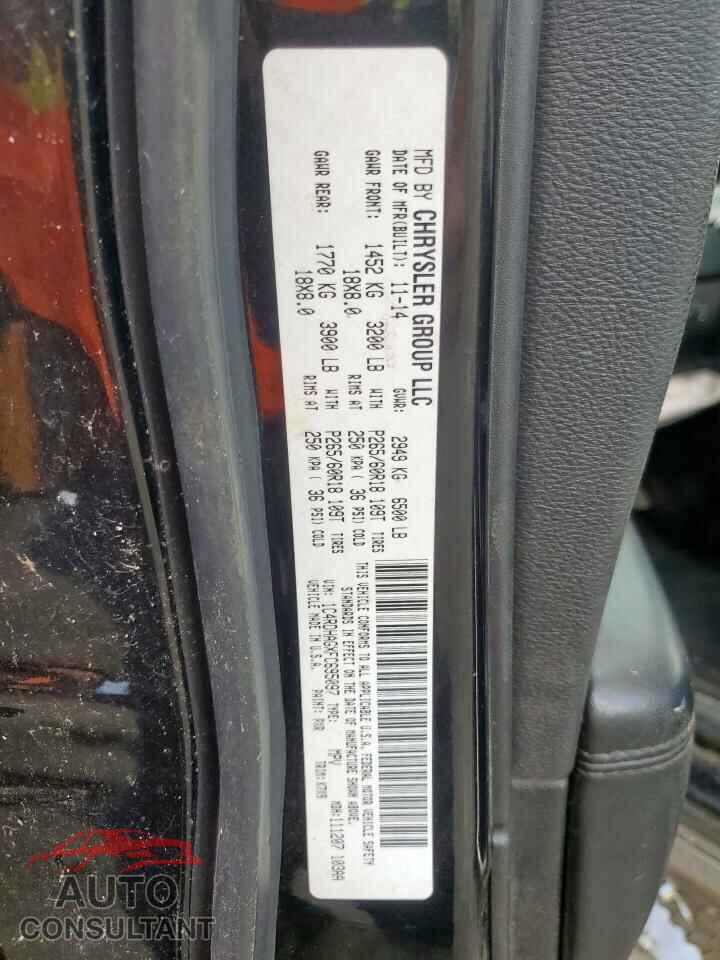 DODGE DURANGO 2015 - 1C4RDHAGXFC695097