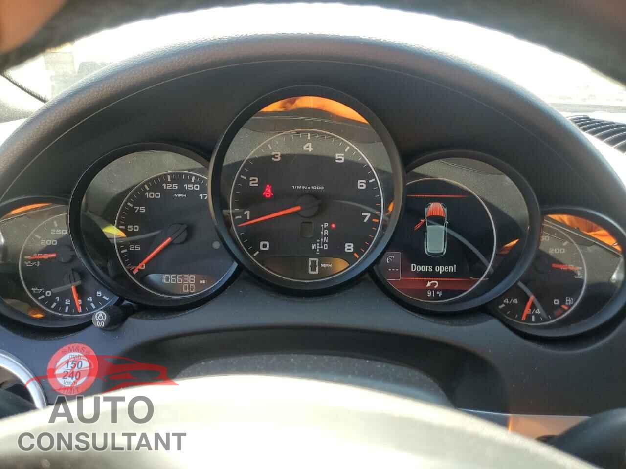 PORSCHE CAYENNE 2011 - WP1AA2A20BLA10119