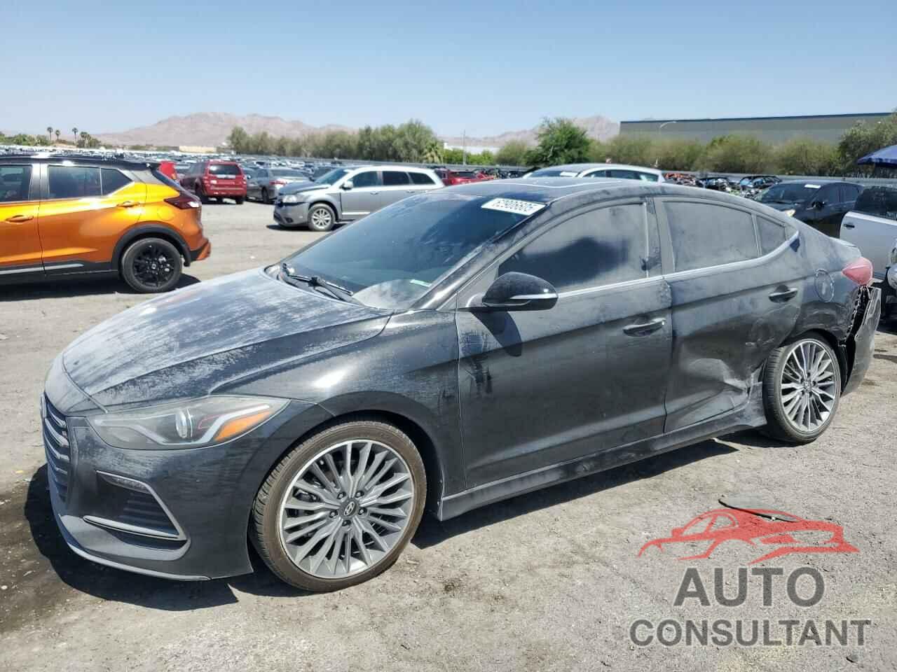 HYUNDAI ELANTRA 2018 - KMHD04LB4JU624234