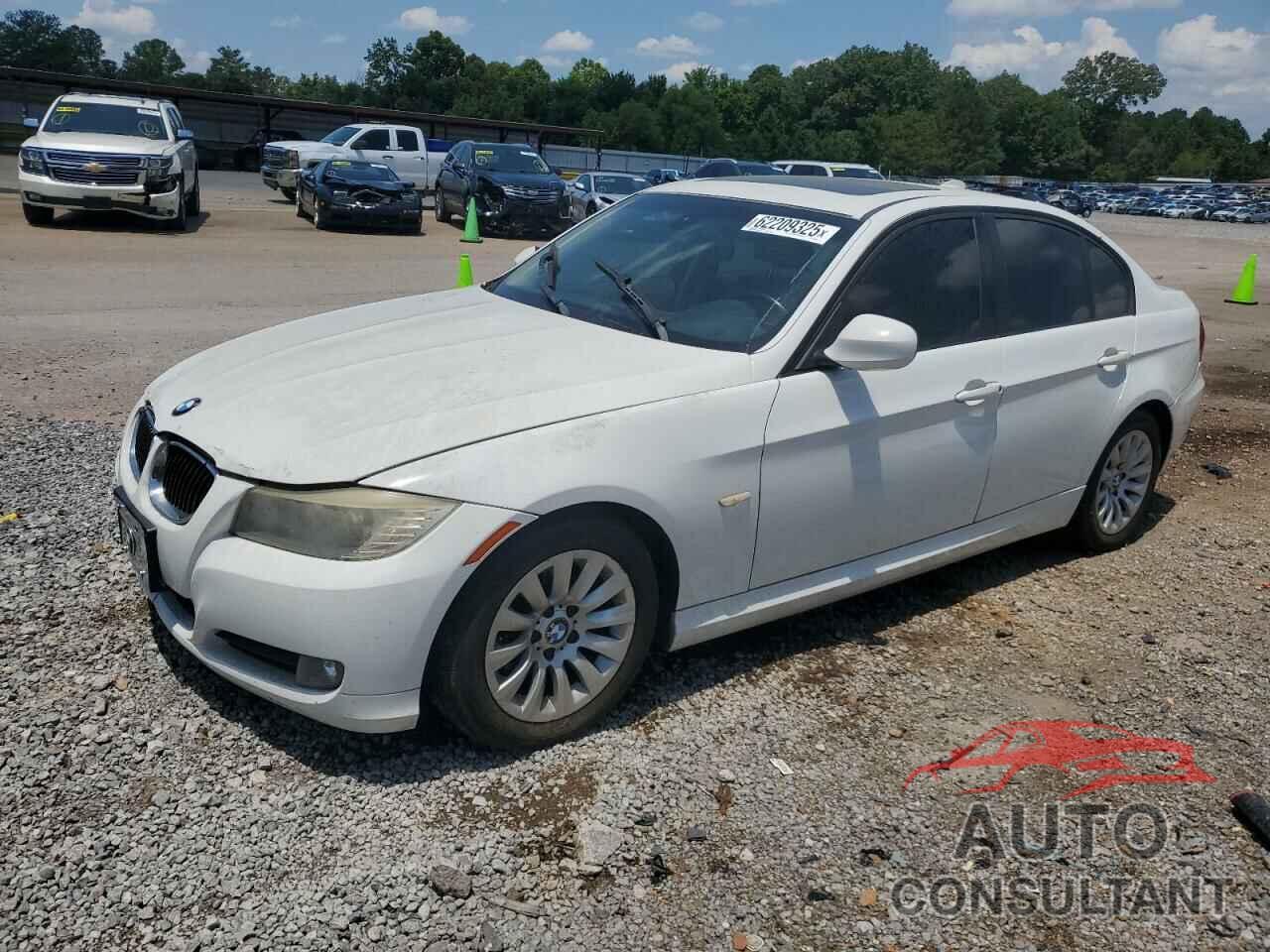 BMW 3 SERIES 2009 - WBAPH77559NL82508