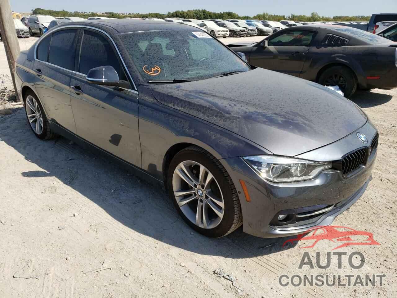 BMW 3 SERIES 2017 - WBA8B9G5XHNU49085