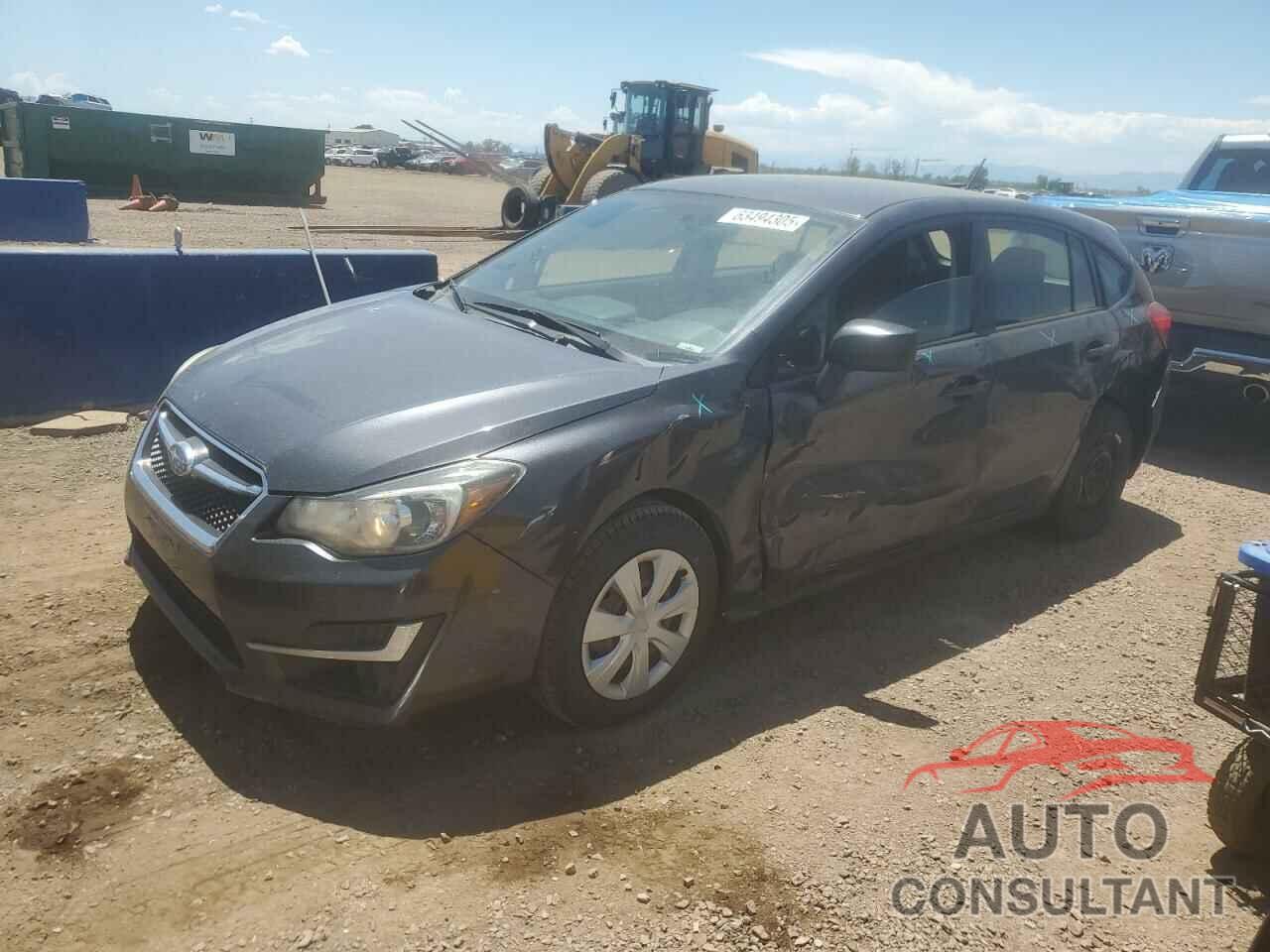 SUBARU IMPREZA 2016 - JF1GPAA6XGH305171