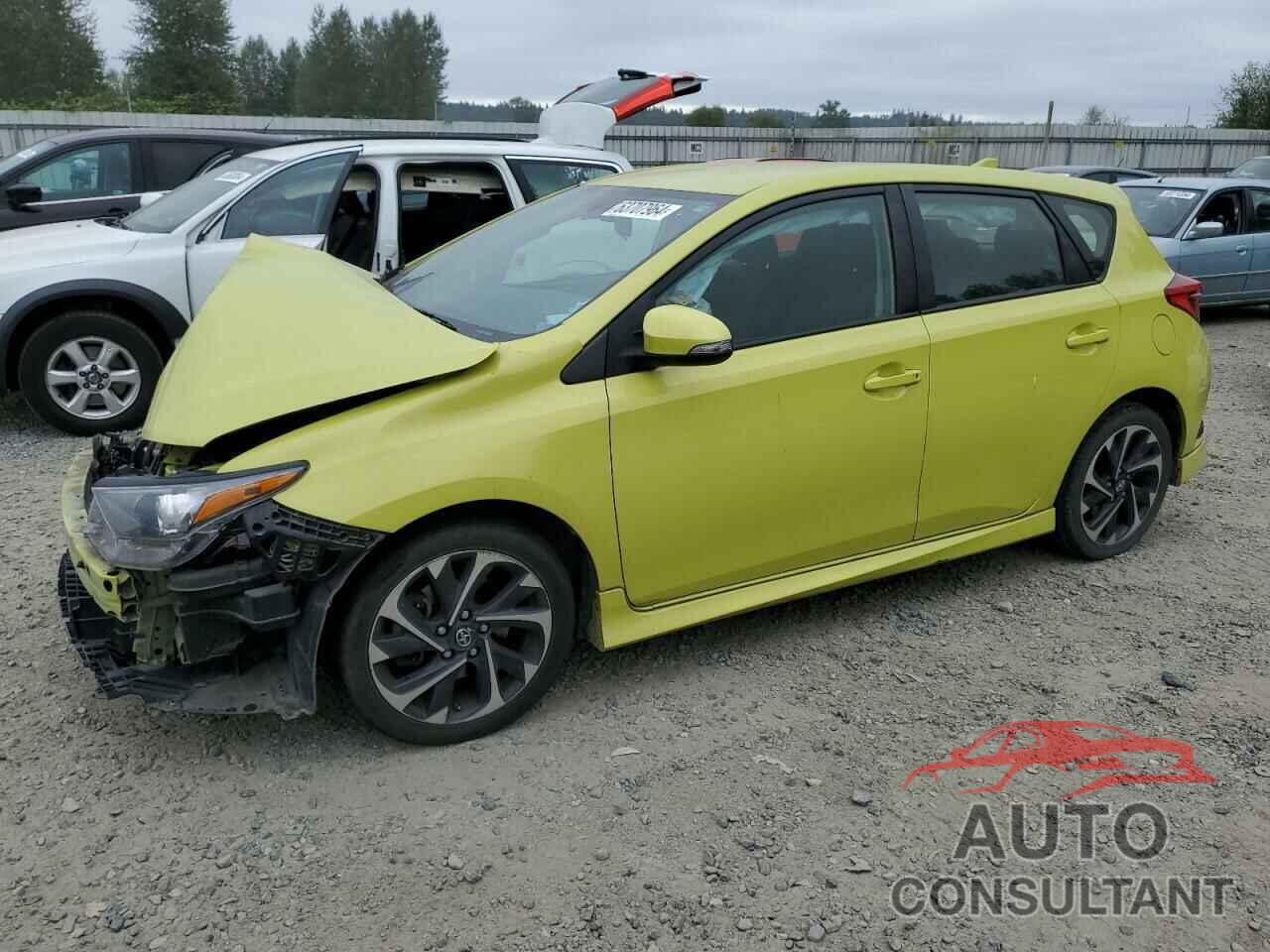 TOYOTA SCION 2016 - JTNKARJE0GJ508411