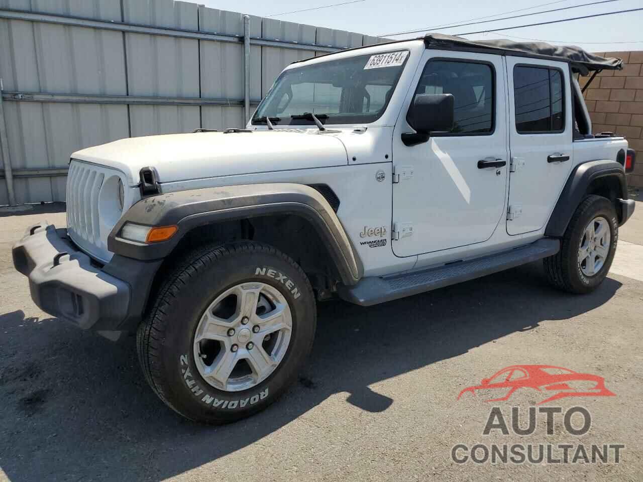 JEEP WRANGLER 2018 - 1C4HJXDG9JW171831