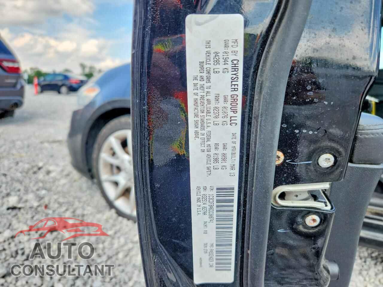 DODGE DART 2013 - 1C3CDFBA6DD308741