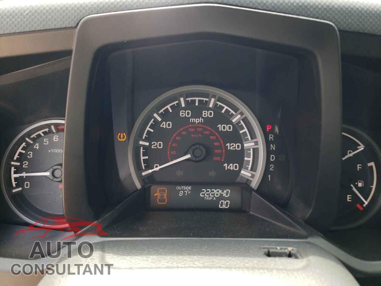 HONDA RIDGELINE 2012 - 5FPYK1F50CB001877
